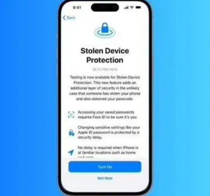 赞皇苹果授权维修店分享被盗设备保护功能开启方法 