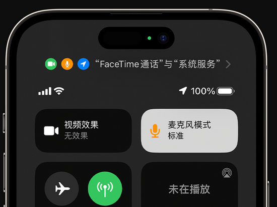 赞皇苹果授权维修网点分享iPhone在通话时让你的声音更清晰 