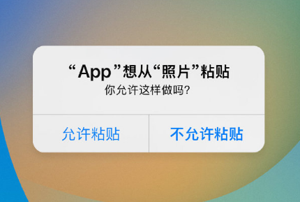 赞皇苹果手机维修分享iPhone 复制粘贴弹窗太烦人？终于可以在 iOS 16.1 中设置关闭了 