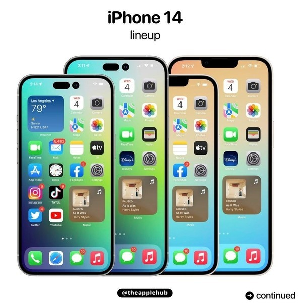赞皇苹果14维修分享iPhone 14全家福 
