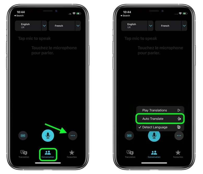 赞皇苹果手机维修分享iOS 15 “翻译” App 新改进 