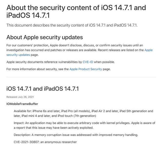 赞皇苹果手机维修分享iOS 14.7.1 正式版更新内容及升级方法 